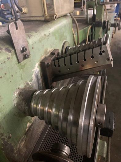 Used 7049-140 Carl Wezel 8 Pass Precision Wire Drawing Machine For Precious Metal & Other Similar Wire Reduction Applications
