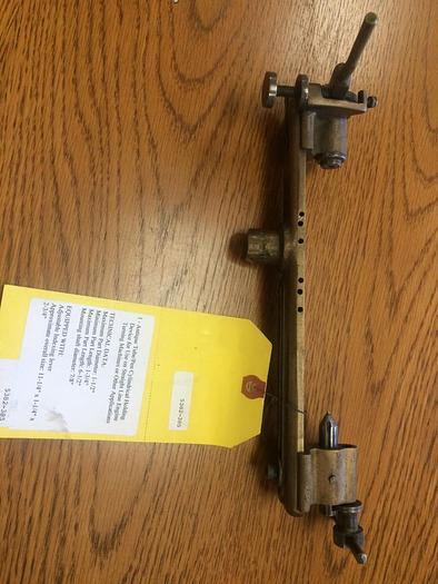 Used 5382-385 Antique Tube / Pen Cylindrical Holding Device, ENGINE TURNING GUILLOCHE MACHINE -Circa 1890-RARE!