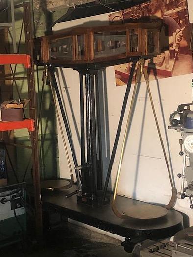 Used 4777-385 Antique US Mint Henry Troemner Type Gold Assay Bullion Balance Beam Scale