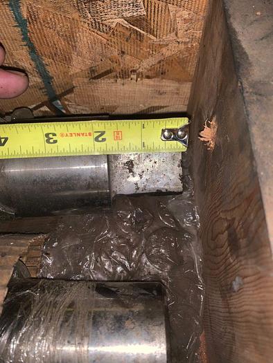 Used 7776-150 Set 4″ x 6″ Chrome Plated Rolling Mill Rolls