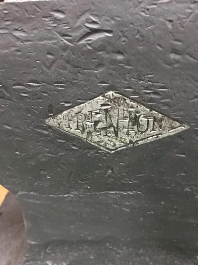 Used 8492-385 Rare Antique Trenton Anvil Wrought Iron 278LBS, S/N: A61482