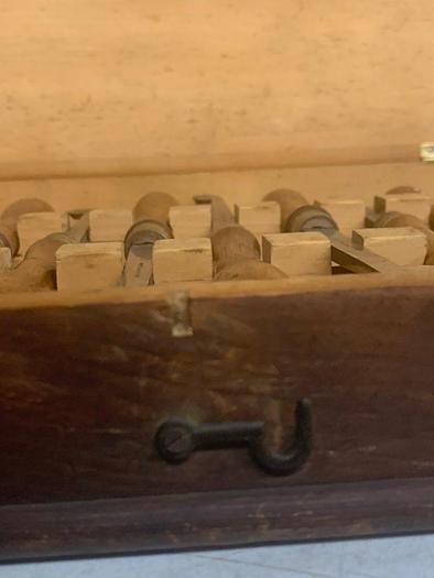 Used 5981-385 Antique Holtzapffel & Co Ornamental Lathe Wood Shaping / Turning Tools, Set of 12, London Rare!