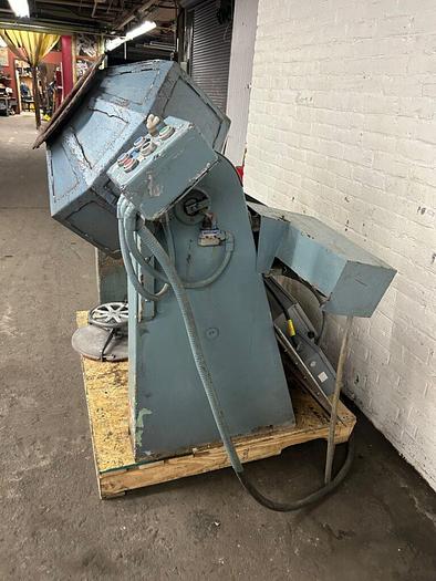 Used 3439-210 Patterson Type Electric Tilt, Chain Driven Industrial Pebble / Ball Mill