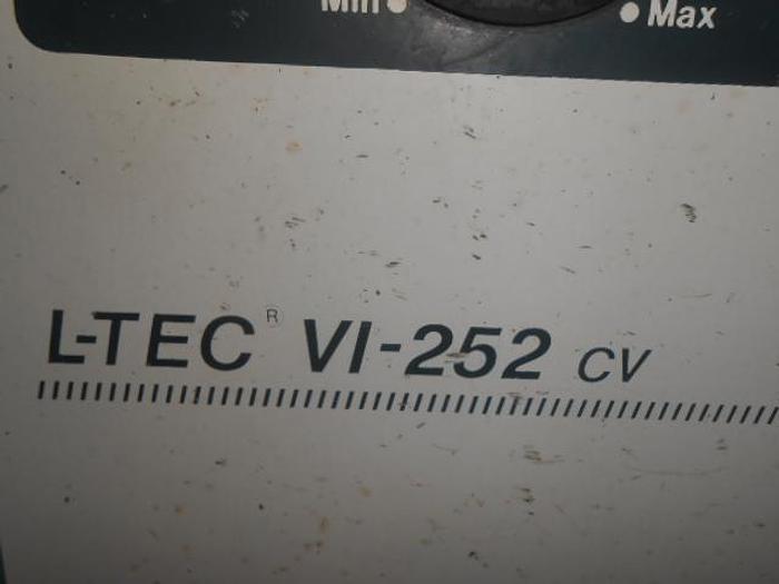 Used 6785-300 L-Tec, 250 Amp MIG Welding System Model VI-252-CV, S/N: B87G-75202