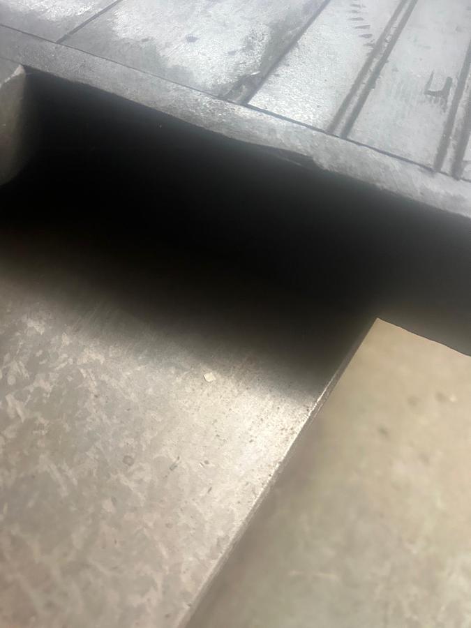 Used Machine Products Corp Job #5 (48" x 30") Precision Cast Iron Surface Plate on HD Steel Stand