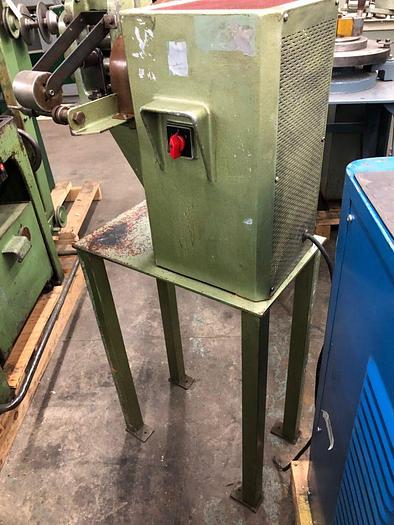 Used 3032-150 Buhler (GERMANY) 2-HI Precision Power Wire Rolling Mill with Take Up & Pay Off