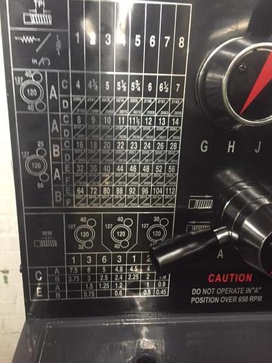 Used Clark 14″ x 40″ Geared Head Toolroom Lathe – Inch/Metric – NEW! W/DRO, TOOLING
