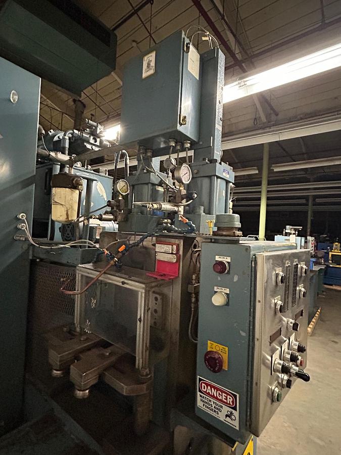 Used Tenova I2S 8" x .575" 2-High Cold Sizing Mill, Advanced Rolling Mill, with Manual and Computerized Controls, Hydraulic Turn Downs