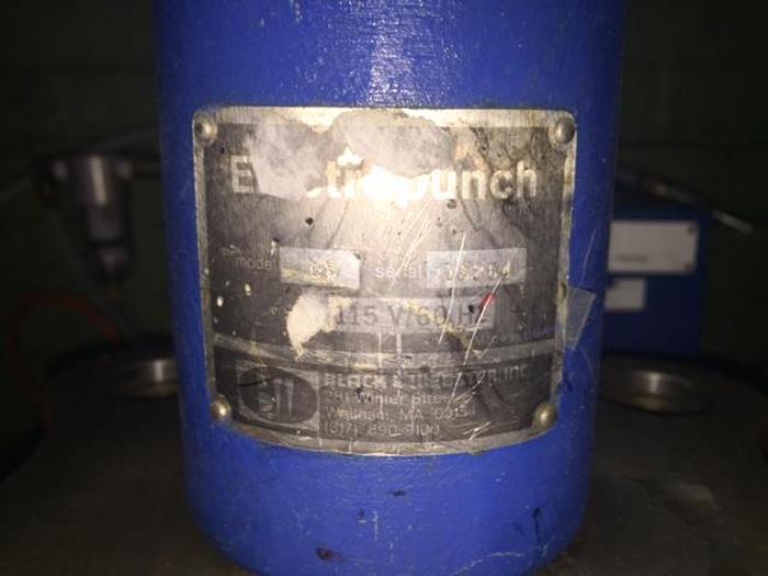 Used 2160-220 Black & Webster Electric/Pneumatic Bobbin Assembly Press, Model #BS