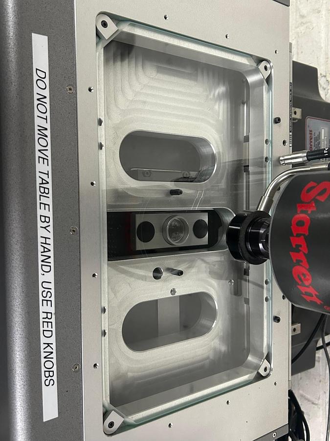 Used Starrett Galileo EZ Vision System with Quadra-Chek QC300 Precision 2D Optical/Video Measurement System