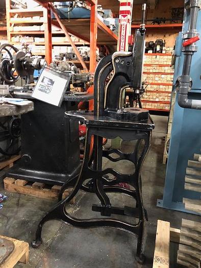 Used 0282-385 R Blundell Foot Press – Circa 1870