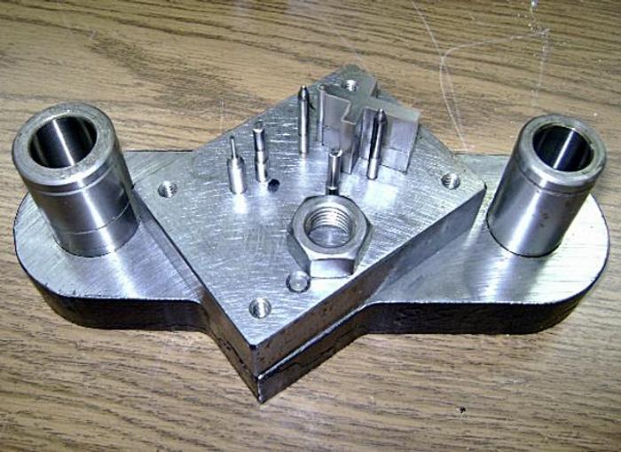 Used 0584-390 Stamping Press Tool and Die Set to Make Religious Cross – Jewelry, Pendant