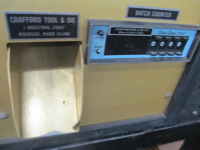 Used 9306-105 Crafford Automatic Chain Cutter Machine