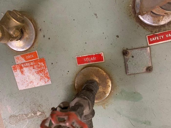 Used 1853-700 Welch 100 PSI Industrial Heavy Duty Jewelry Electric Steam Cleaner, Electric Foot Pedal Control