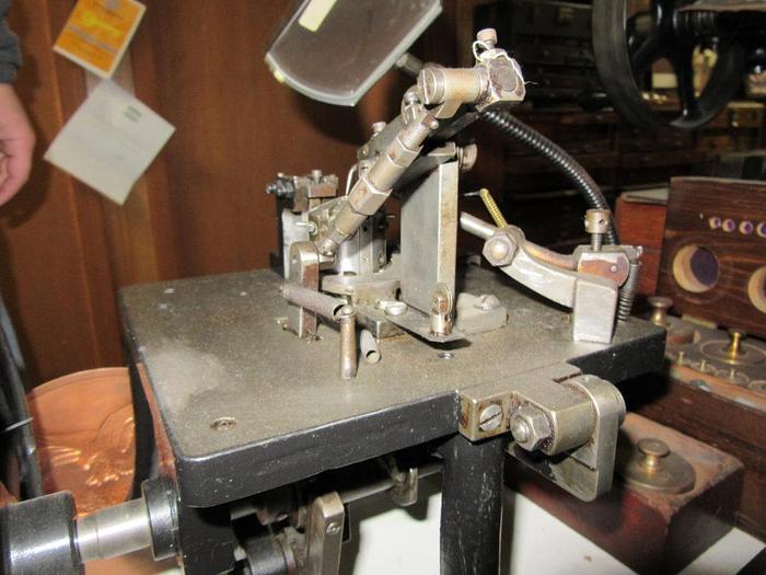 Used 9348-385 RARE Antique Stocking Mesh Jewelry Making Machine S/N: 6.30.64