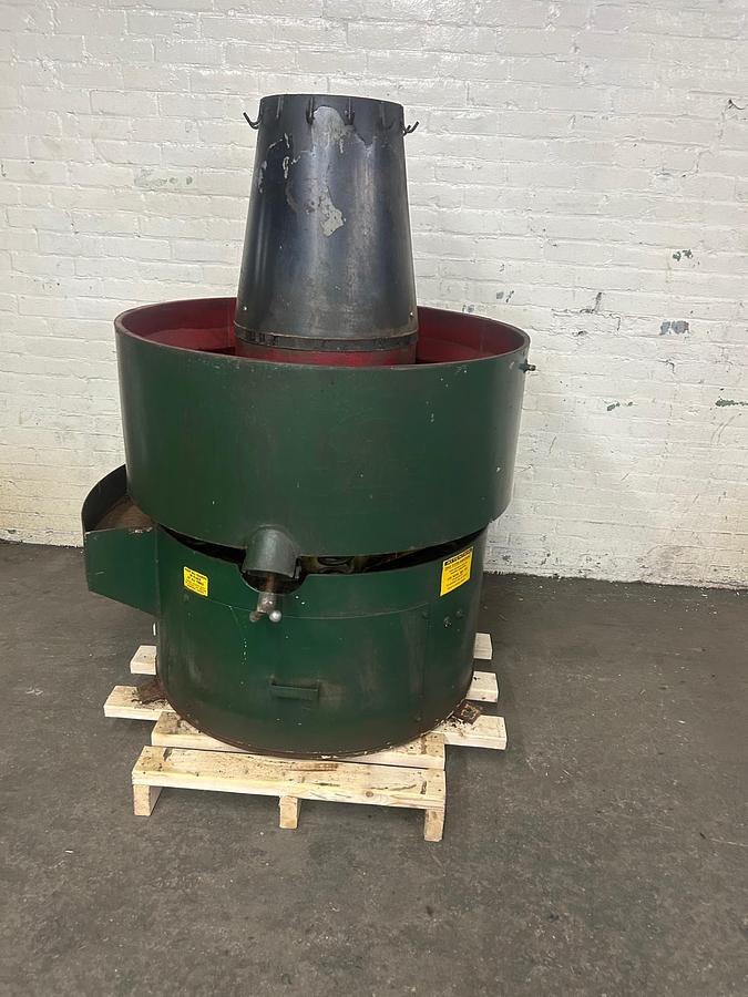 Used Vibe Tech Model VT 3816F Vibratory Finishing Machine
