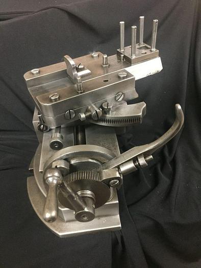 Used 2795-385 RARE ANTIQUE ROSE ENGINE TURNING MACHINE GUILLOCHE RADIUS TOOL SLIDE