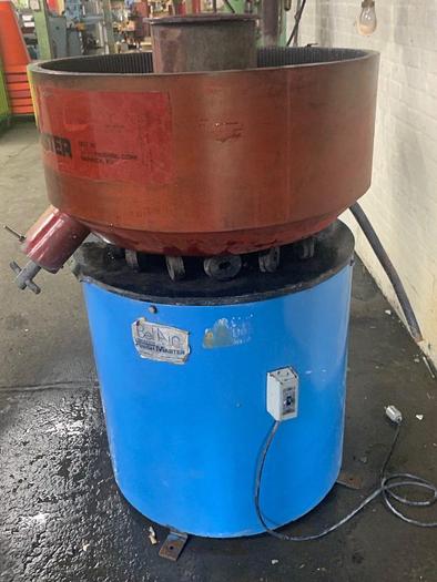 Used Bel Air Finish Master Vibratory Finishing Machine FM6000 3 Cu Ft.
