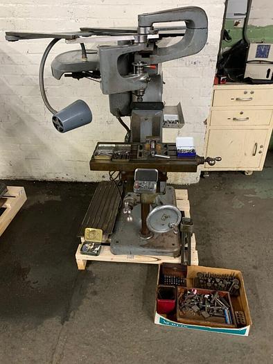Used 5950-330 Gorton 2-Dimensional Pantograph / Engraver Model P1-2, with Tooling