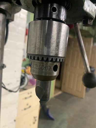 Used 5924-410 Clausing Model 1670 15″ Variable Speed Floor Model Drill Press