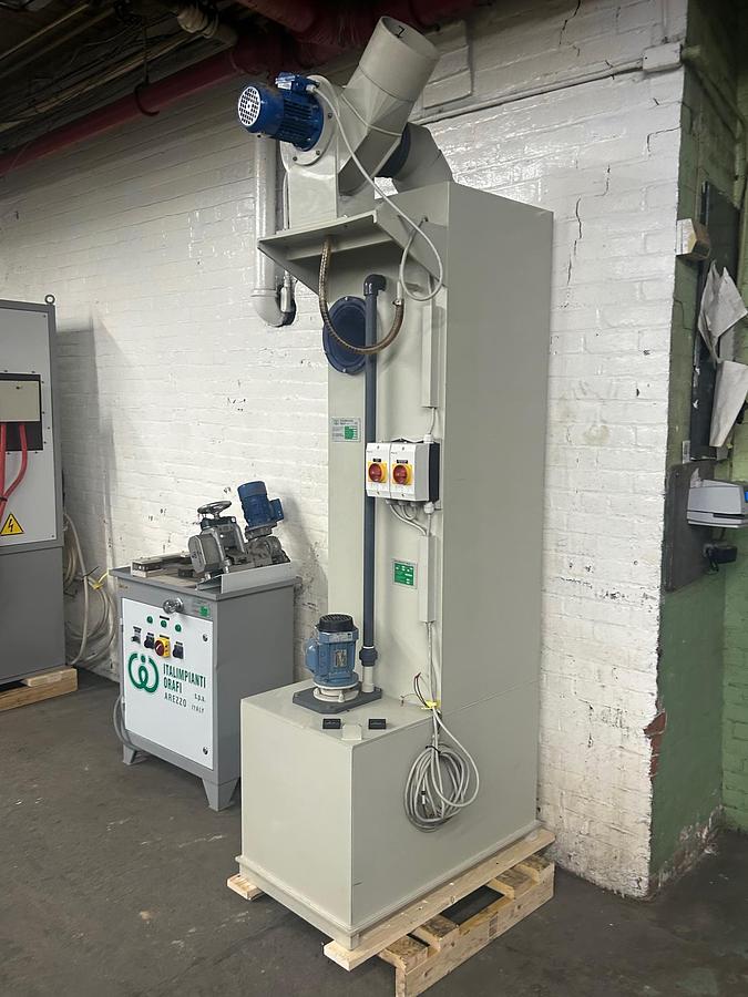 Used Italimpainti Fume Scrubber for Acid Fumes TLF/500 New 2010