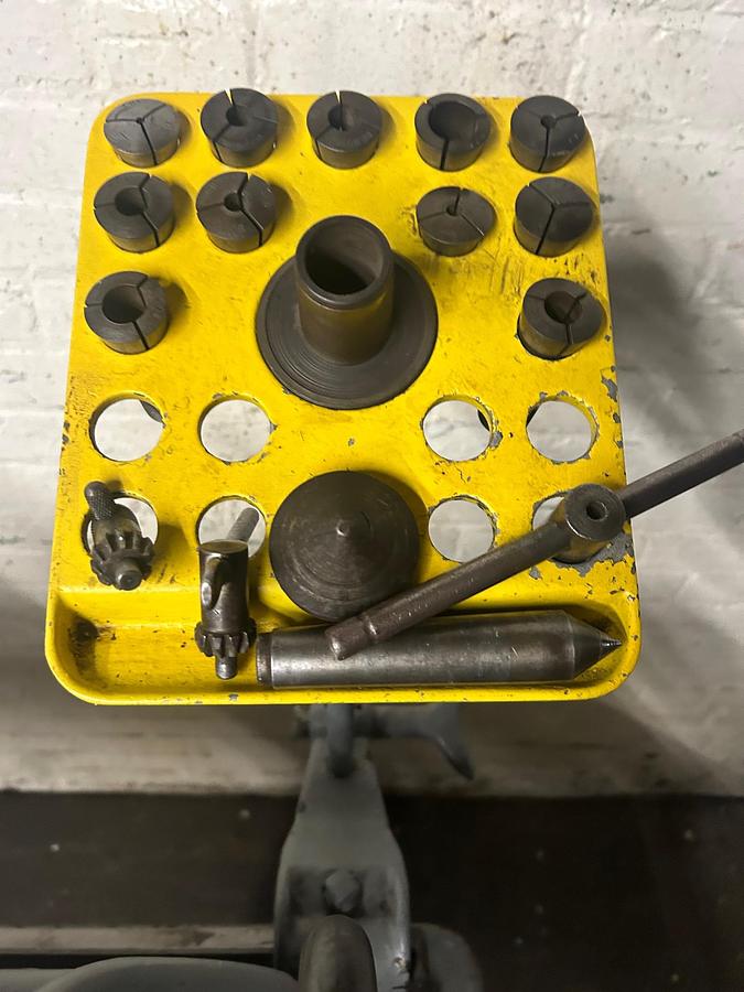 Used South Bend 14-1/2"X 38" Heavy Duty Precision Lathe Model 8183C W/ Taper Attachment & Tooling