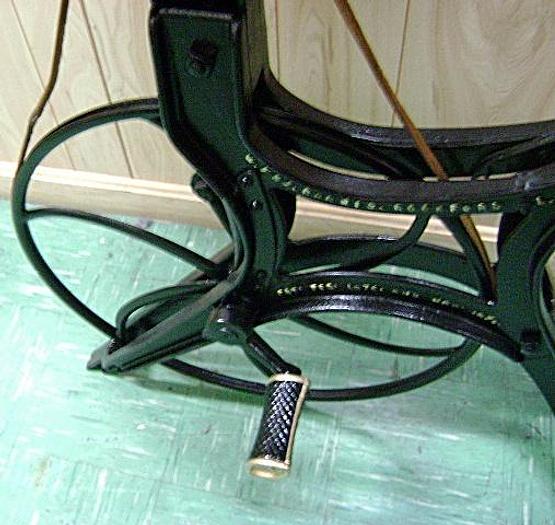 Used 7224-385 Antique Pedal Operated Bicycle Style Scroll Saw, Circa 1876