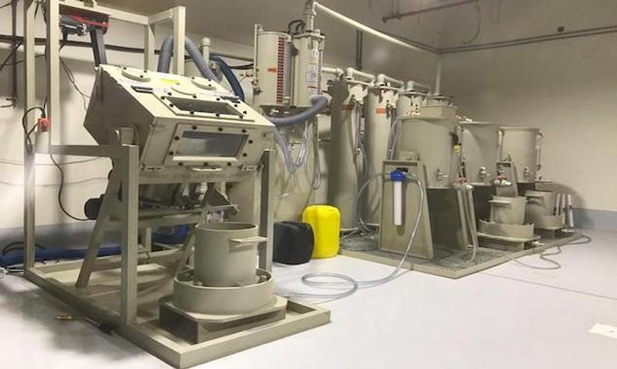 Used RRM 7 Gold & Precious Metal Refining System