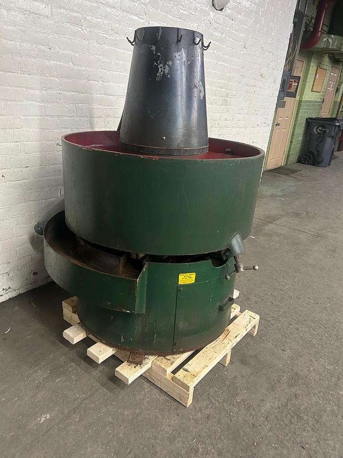 Used Vibe Tech Model VT 3816F Vibratory Finishing Machine