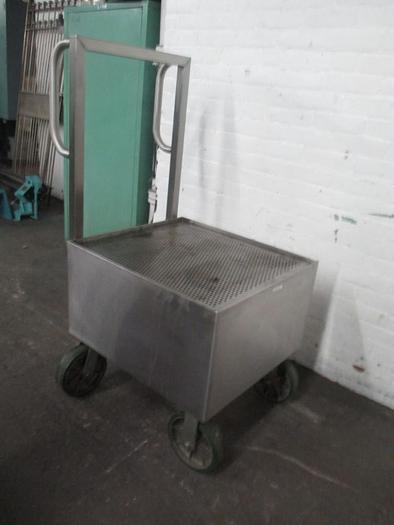 Used 8836-560 Stainless Steel Roll Around Cart