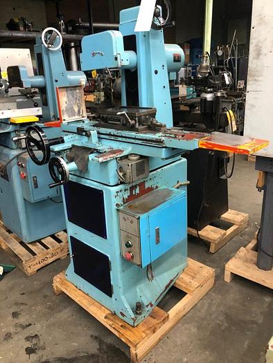 Used Freeport Hand Operated 6″ x 18″ Surface Grinder, Model SGS618