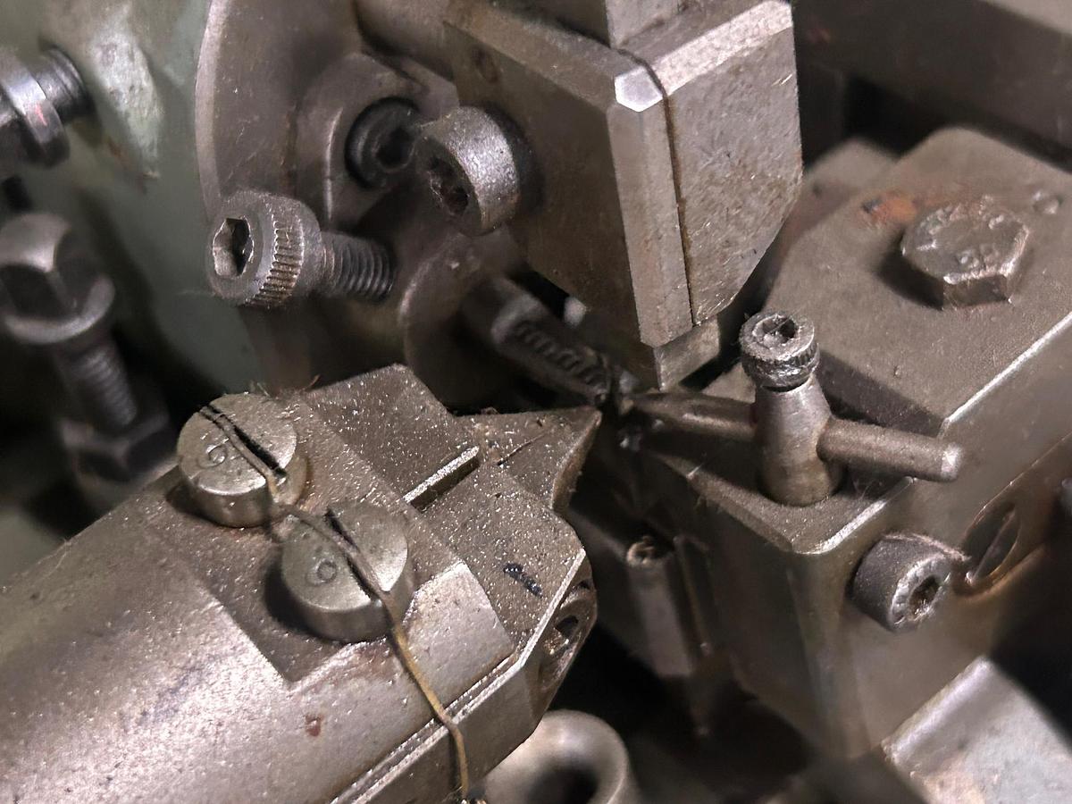 Used Small Theodore Bechtold (Germany) Curb Chain Making Machine
