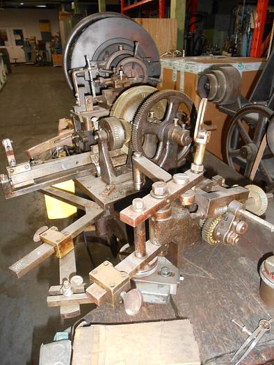Used 2987-385 Antique RA Lienhard Chaux-de-Fonds Brocading Machine