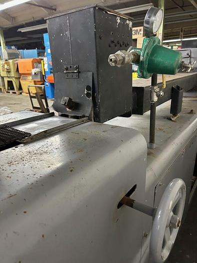 Used 3421-180 SM Engineering 6″ Straight Through Annealing Belt Furnace, With Built in Ammonia Dissociator