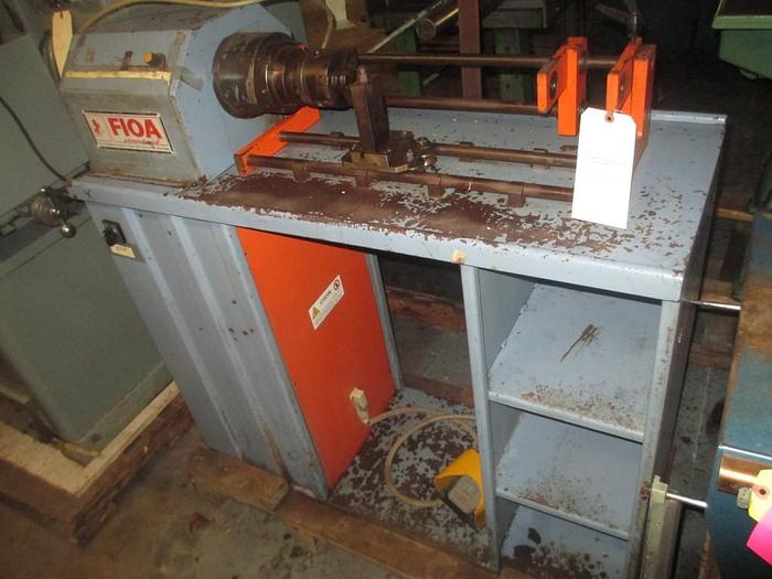 Used 1159-105 FIOA WINDING / WINDER LATHE FOR TUBE AND WIRE / LINK MAKING