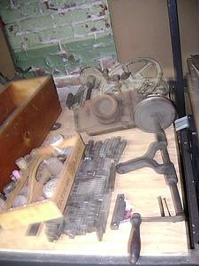 Used Antique Engine Turning Machine Accessories, Parts and Attachments IN STOCK