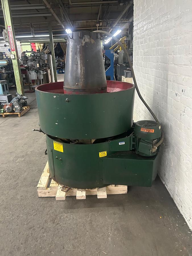 Used Vibe Tech Model VT 3816F Vibratory Finishing Machine