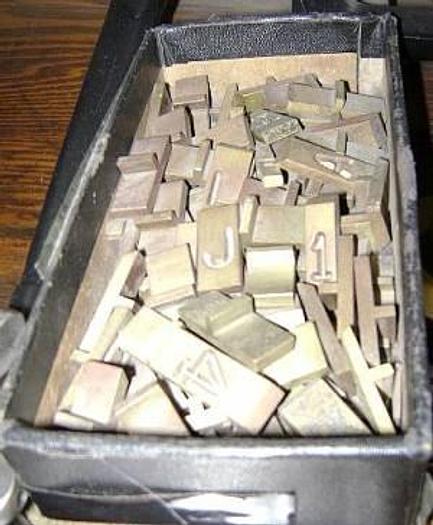 Used 2057 Antique Frank B Grover Co/New York 2 Dimensional Engraving Machine