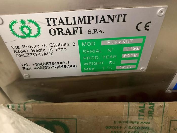 Italimpianti / CEIA 6 Kg Induction Melter / Melting Oven Furnace *NEW IN STOCK*