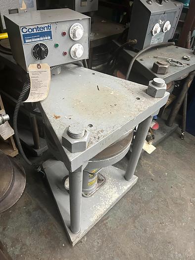 Used Contenti 3-Post Rubber Mold Vulcanizer Press, Model #175-312
