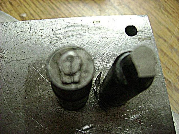 Used 1993-390 Stamping Press Tool and Die Set to make Pig Back – Jewelry Pendant