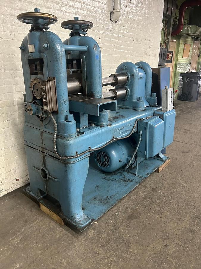 Used Mossberg & Granville 9" x 6" Heavy-Duty Power Industrial Breakdown Rolling Mill No. 5