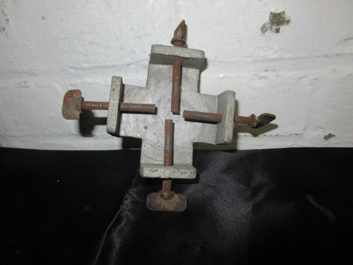 Used 1861-385 RARE ANTIQUE ORNAMENTAL & ENGINE TURNING WORK HOLDING VISE