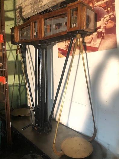 Used 4777-385 Antique US Mint Henry Troemner Type Gold Assay Bullion Balance Beam Scale