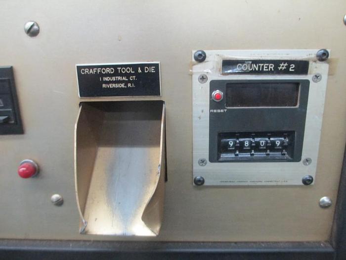 Used 9303-105 Crafford Automatic Chain Cutter Machine