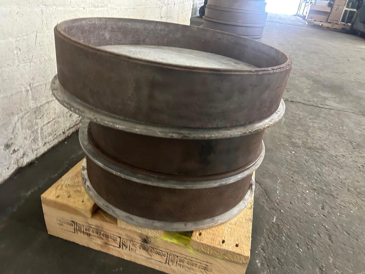 Used (3) 17" & 18" Mold Frames for White Metal Casting Machine for Jewelry, Fishing Jigs