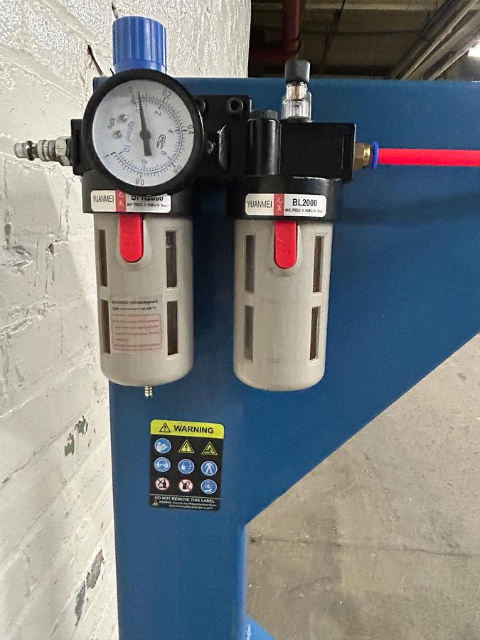 Used Baileigh Industrial Air-Powered Planishing Hammer Model PH-24A