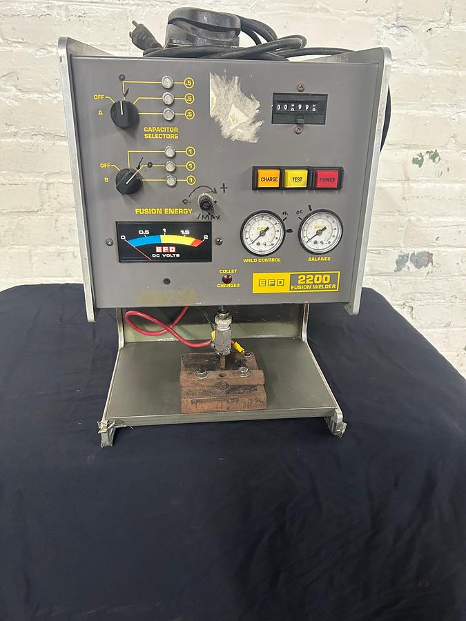 Used EFD Electron Fusion Earring Stud Jewelry Welding Machine