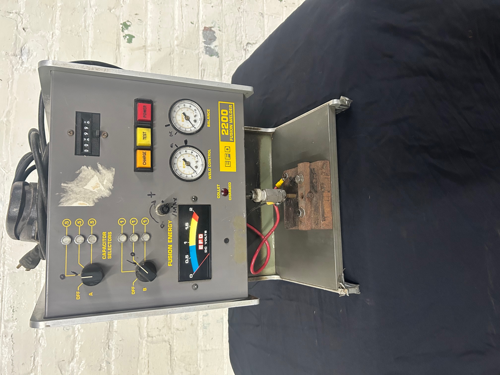 Used EFD Electron Fusion Earring Stud Jewelry Welding Machine