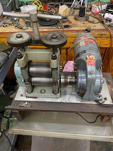 Used Cavallin Wire Reduction Gear Driven Power Rolling Mill